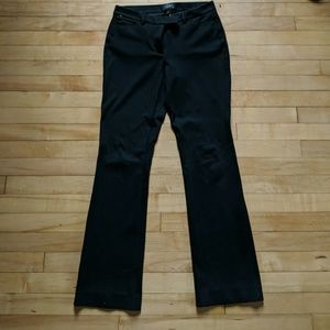 White House Black Market slim boot cut dress pants